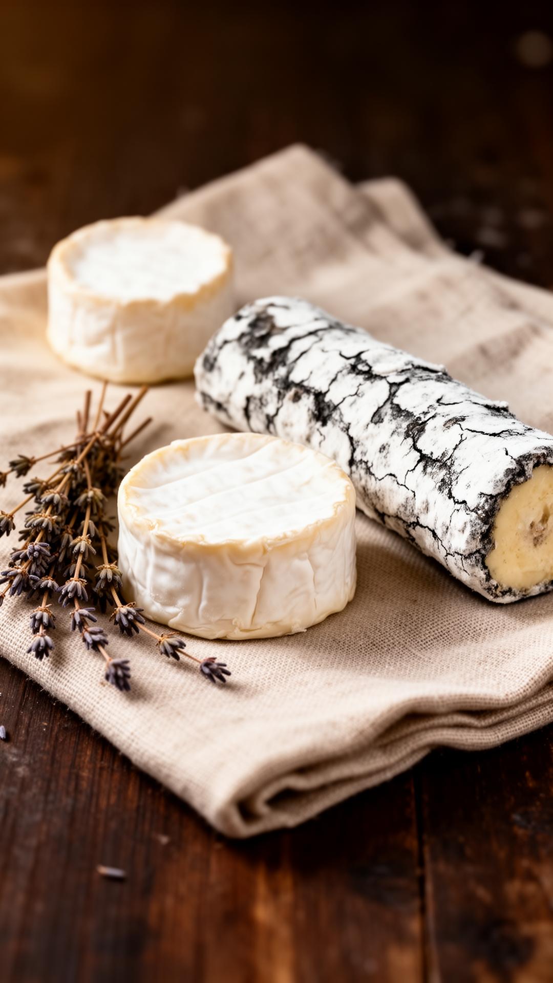 Goat cheeses